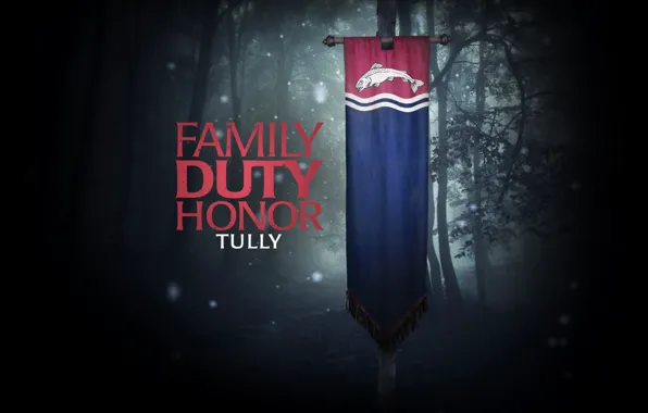 Wallpaper, house, forest, duty, series, A Song of Ice and Fire, Game of Thrones, fish