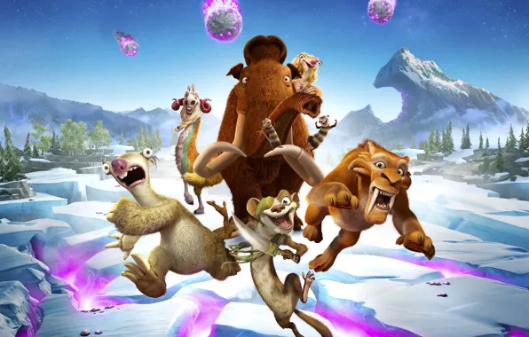 Ice Age, Crash, Blue Sky, Tiger, Buck, Animation, Seann William Scott, 20th Century Fox