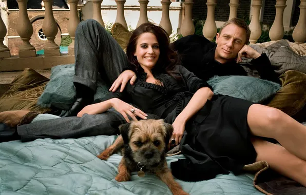 Picture Casino Royale, Daniel Craig, Eva Green