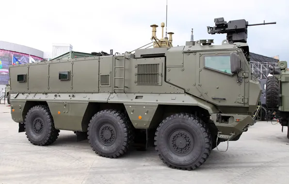 Armored car, Typhoon, with the combat module, K-63968/KAMAZ-63968