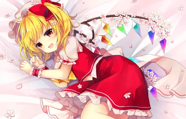 Touhou, flandre scarlet, ruhika