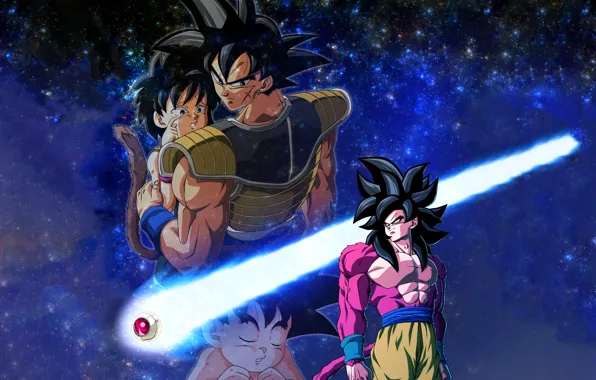 Wallpaper Son Goku, Dragon Ball, Super Saiyajin for mobile and desktop,  section прочее, resolution 3840x2160 - download