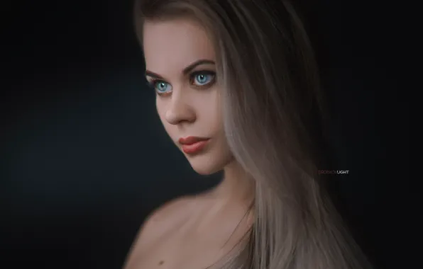 Look, girl, hair, Portrait, Alexander Drobkov-Light, Carina Carina