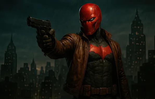 Picture red, hood, crusader