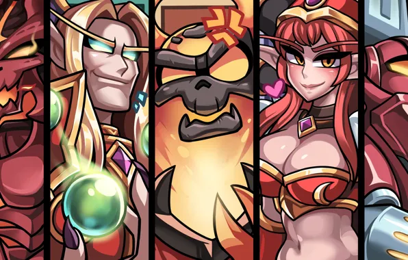 heroes of the storm female characters