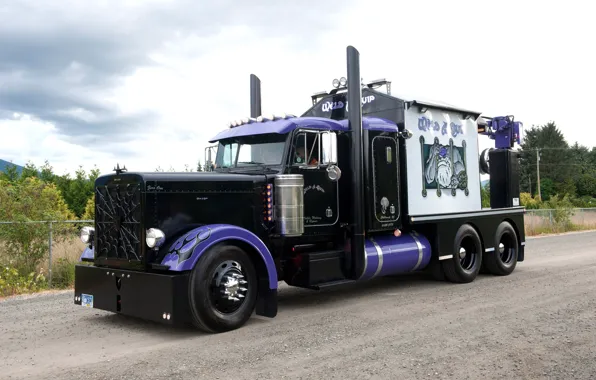 Picture tuning, chrome, tractor, peterbilt, 379