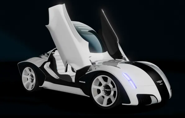 Concept, Car, Black end White, PaulinVR