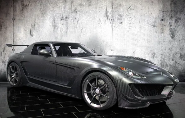 Tuning, Mercedes-Benz, carbon, Mercedes, SLS, the front, Mansory, Mansory
