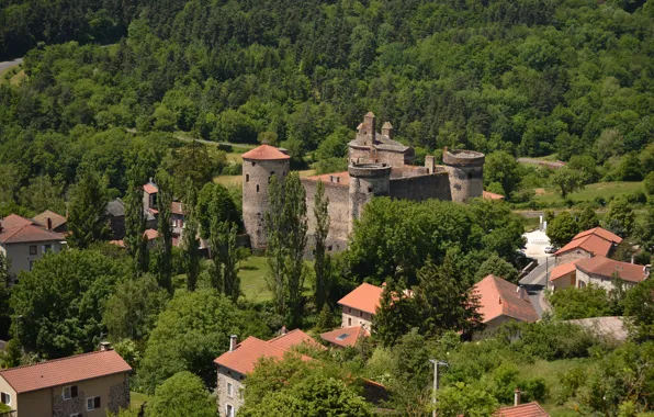 France, Home, Panorama, Castle, Roof, France, Castle, Panorama