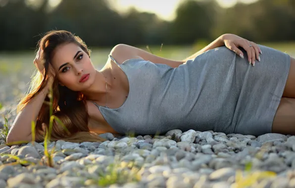 Picture girl, nature, Stephanie