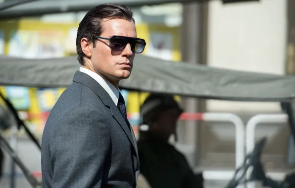 Glasses, costume, Henry Cavill, Henry Cavill, Agents A. N. To.L., The Man from U.N.C.L.E.