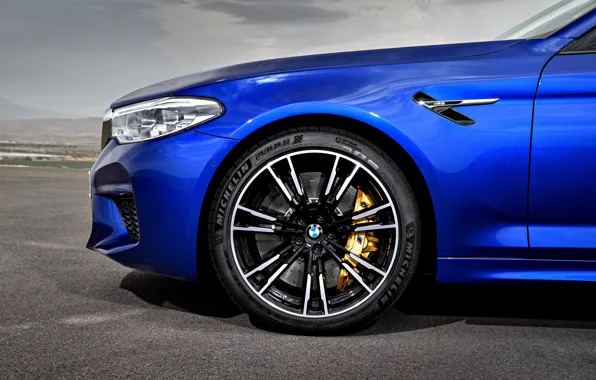 Picture wheel, BMW, sedan, the front part, BMW M5, 2017, M5, F90