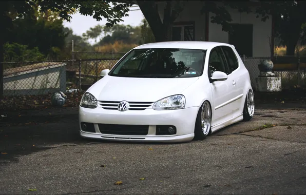 White, white, Golf, golf, Volkswagen, Volksvagen, mk5