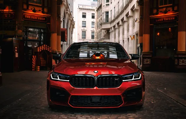 Picture Red, Street, F90, M5 Competition