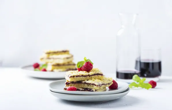 Glass, raspberry, cookies, juice, sand, Oxana Denezhkina