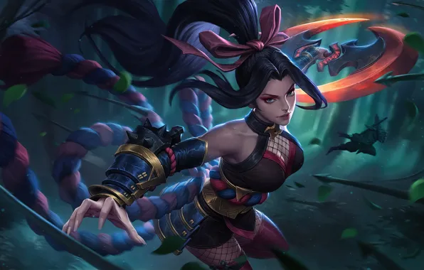 Girl, weapons, the battle, Hanabi, Mobile Legends: Bang Bang!