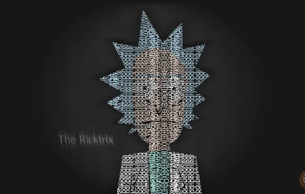 Letters, Minimalism, Rick, Letters, Rick and Morty, Rick and Morty, Rick Sanchez