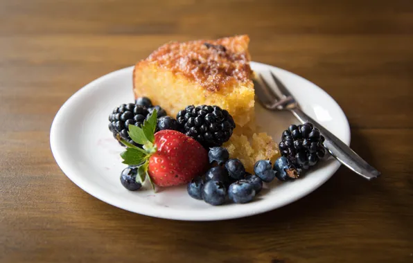 Picture berries, blueberries, strawberry, BlackBerry, sweet, biscuit