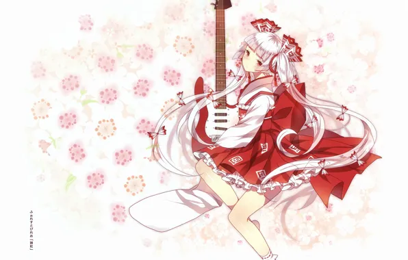 Girl, flowers, Touhou, Touhou, Touhou