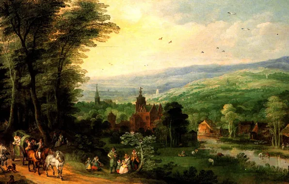 Picture picture, painting, painting, The sammer, Momper