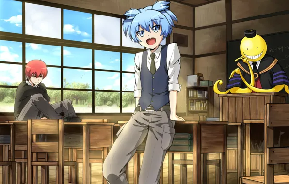 Anime Ansatsu Kyoushitsu Assassination Classroom Shiota Nagisa