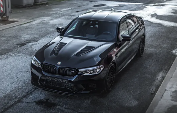 BMW, Black, BMW M5, Manhart, M5 F90, BMW M5 F90, Manhart MH5