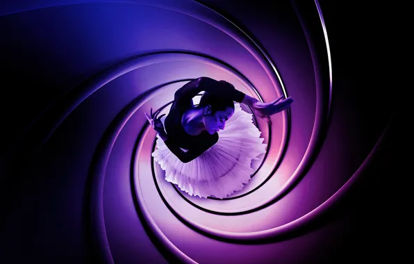 Girl, background, dance, action, poster, Ballerina, Ballerina, Ana de Armas