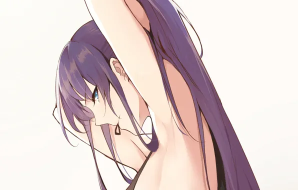Girl, Highschool Of The Dead, elastic hair band