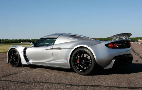 Picture supercar, side view, Hennessey, Venom