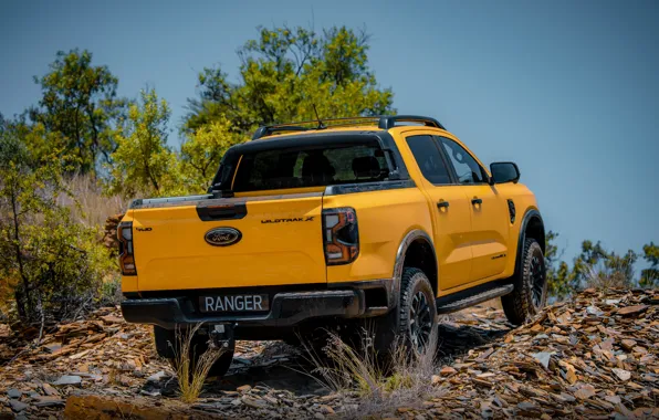 Car, Ford, yellow, off-road, Ranger, Ford Ranger Wildtrak X