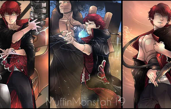 Collage, Naruto, Naruto, Sasori
