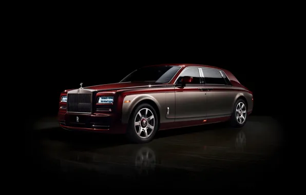 Picture Phantom, black background, Rolls Royce, Pinnacle Travel