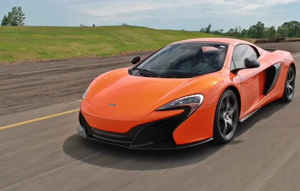 Picture road, McLaren, speed, McLaren 650S