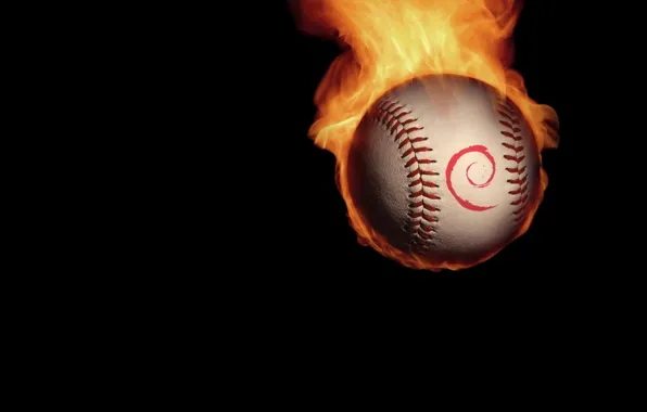 Fire, minimalism, The ball