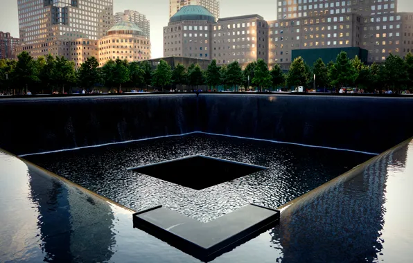 Picture memory, New York, USA, Museum, 11 Sep, National memorial, National September 11 Memorial