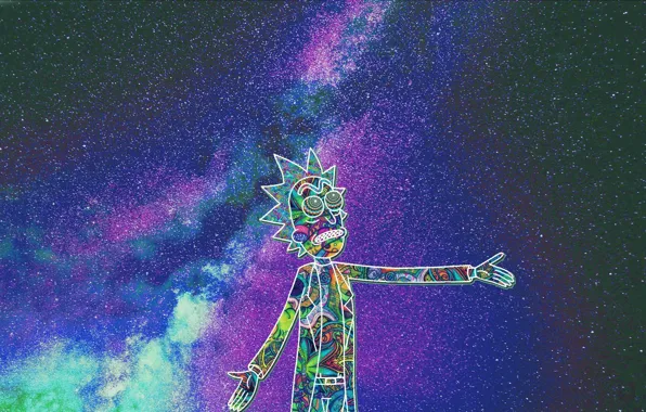 Music, Space, Pink Floyd, Art, Rock, Rick, Rick Sanchez, Rick Sanchez