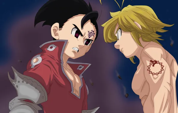 Game, anime, asian, manga, Nanatsu no Taizai, The Seven Deadly Sins, japonese