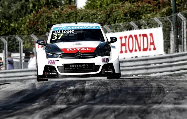 Picture Citroen, Citroen, Photoshop, The front, WTCC, Lopez, C-Elysee