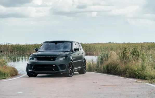 Range Rover, Sport SVR, Matte black
