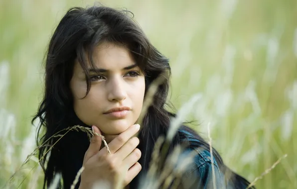 Look, girl, portrait