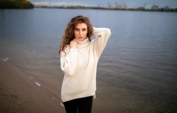 Girl, sweetheart, model, Wallpaper, brown hair, beautiful, Ring, Pants