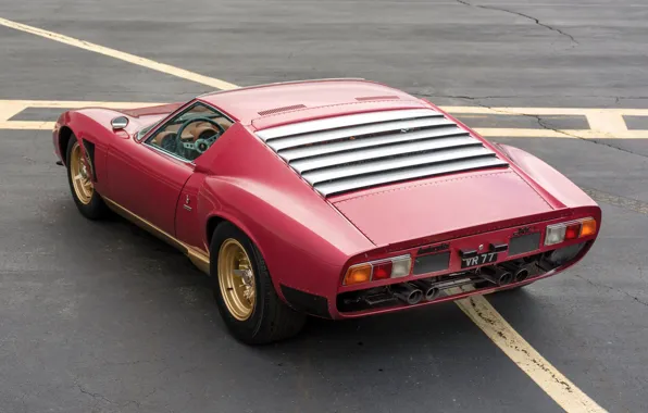 Auto, Lamborghini, Machine, 1971, Car, Supercar, Lamborghini Miura, P400