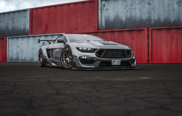 Car, auto, tuning, mustang, Tuning, Cars, ford mustang, tuning