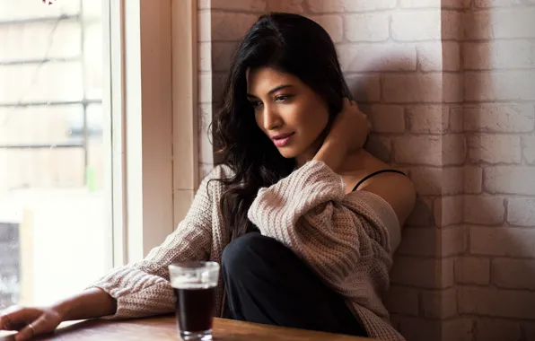 Girl, hot, sexy, eyes, smile, beautiful, figure, model