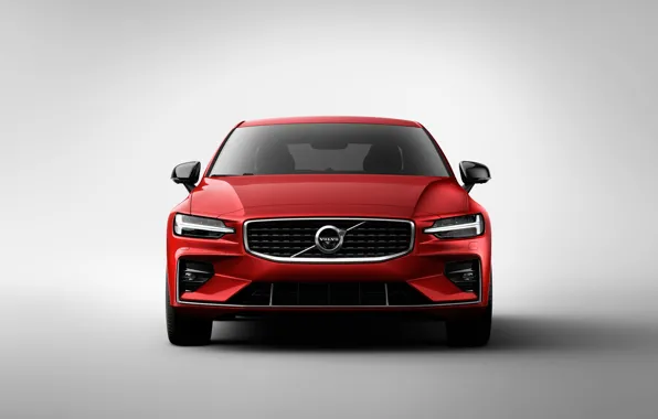 Volvo, front view, 2018, S60, R-Design, T6 R