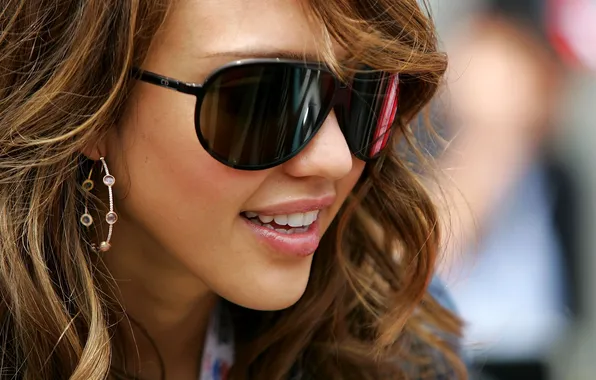 Picture face, Wallpaper, model, star, actress, glasses, beauty, Jessica Alba