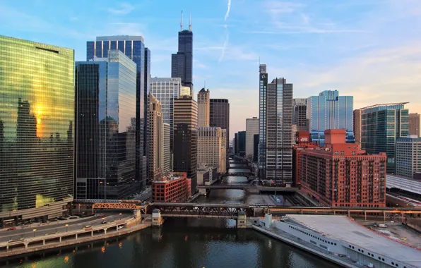 United States, Chicago, building