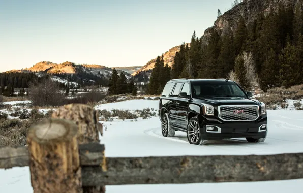 The fence, 2018, GMC, SUV, Denali, Yukon