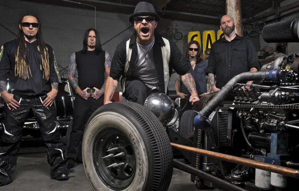 Metal, metal, hot rod, Five Finger Death Punch, rat rod, 5FDP, FFDP, 5 Finger Death …