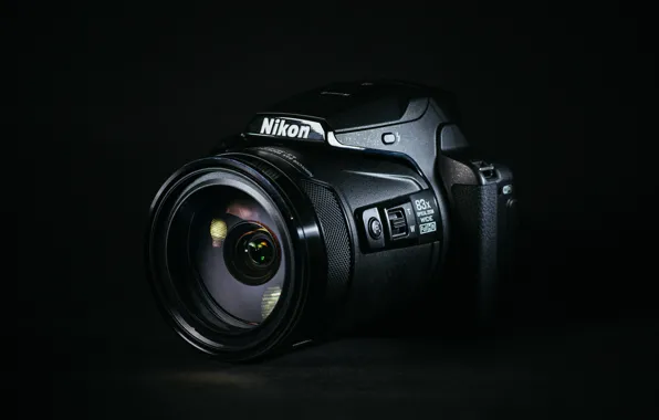 Macro, camera, Nikon